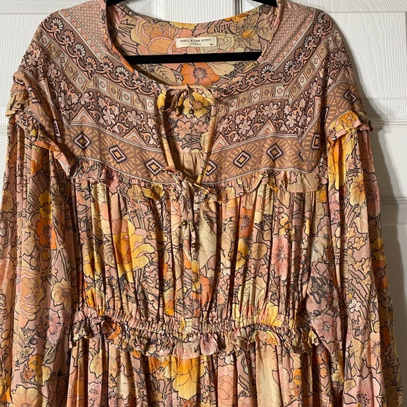 SPELL & THE GYPSY AMETHYST GOWN BLUSH SIZE XXL - Picture 5 of 15